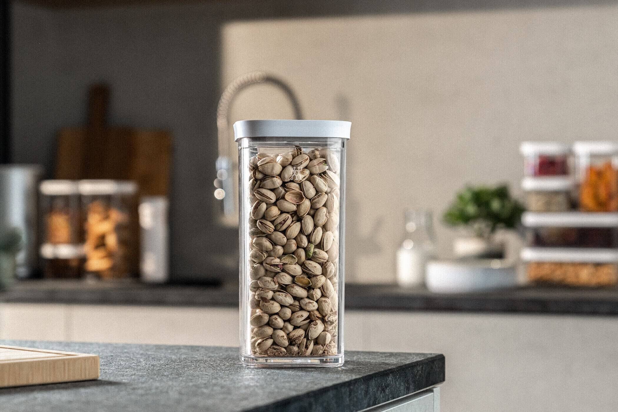 EVERSTEN CuBE Medium 2PCS Set 1000ml 650ml Stainless Steel Food Storage Containers With Lids and a Net Kitchen Appliances Dishwasher Safe Premium South Korea