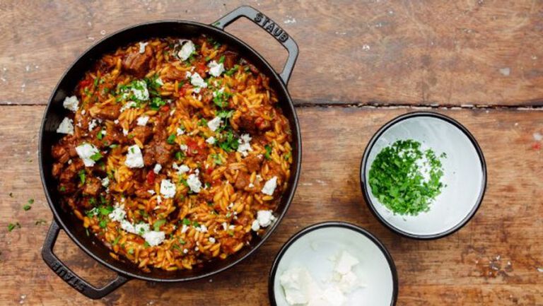 Libanesisk Pynt KRYDRET LIBANESISK LAM MED BAGT ORZO | ZWILLING