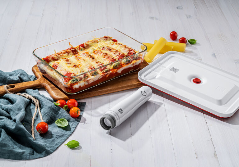 Cannellonis aux épinards et à la ricotta ZWILLING STAUB