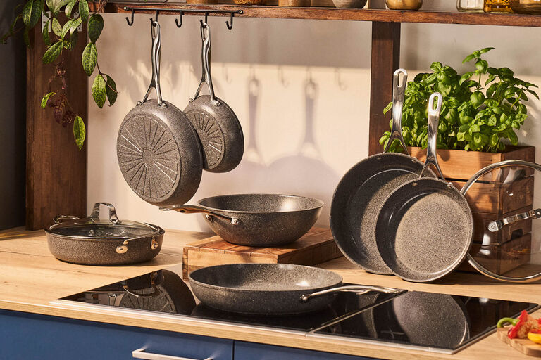 Poêle Cortina Granitium Eco Induction 20 Cm - ZWILLING - Gris - Anti-adhésif - Tous Feux Dont Induction - Maison