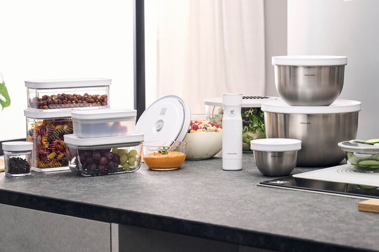 Widybord Scelleuse Sous Vide Automatique Intelligente Avec Récipients 1.2L + 2.1L - Conservation Aliments