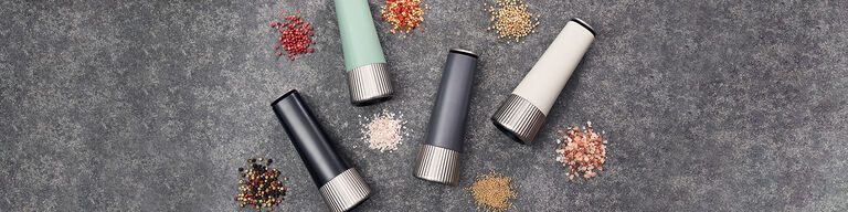 Macina Caffè Elettrico, Macinaspezie, Capacità 120 g Portatile per Chi