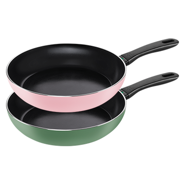 Padella Ballarini Caprera 20 Cm In Alluminio Con Rivestimento Ceramica Antiaderente - Verde, Made In Italy - Foto 6