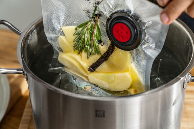 KitchenBrothers Sous Vide Stick - Cottura A Bassa Temperatura Con Accessori - Foto 7