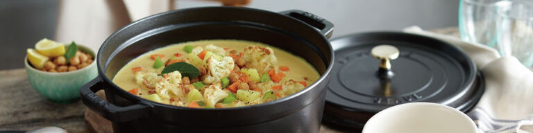 ストウブ ココット ラウンド 18cm| 鋳物ホーロー鍋| ストウブ(STAUB  