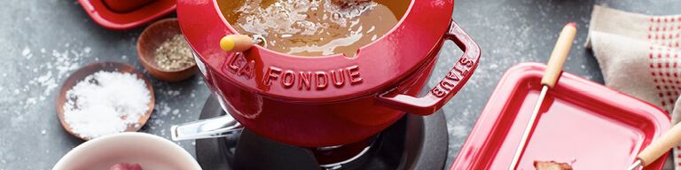フォンデュ鍋| 鋳物ホーロー鍋| ストウブ(STAUB)公式通販