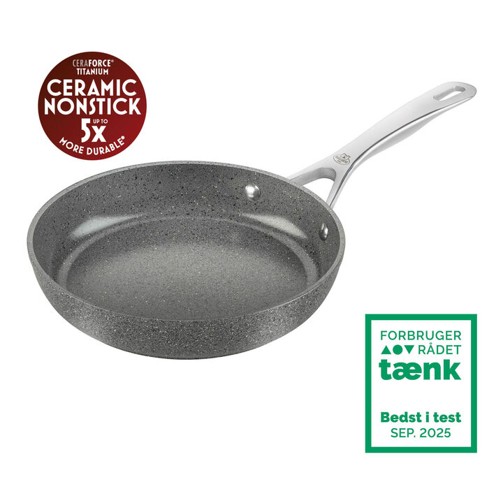 Salina, Stegepande, 24 cm, Aluminium, Titanium forstærket keramisk non-stick-belægning, large 1