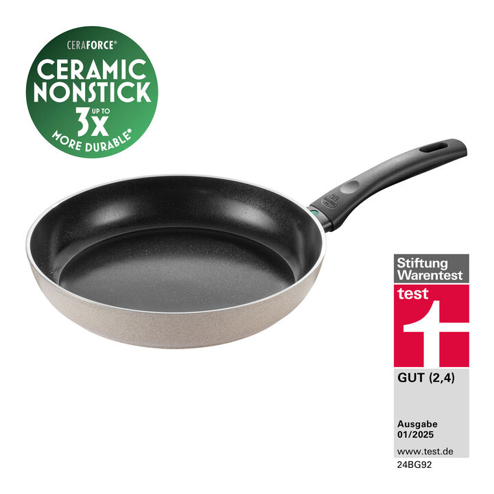 Ledro, Bratpfanne, 28 cm, Aluminium, Keramische Antihaftbeschichtung, large 1