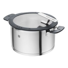 ZWILLING Simplify, 24 cm Stainless steel Stock pot silver-black