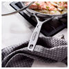 Industry 5, 28 cm 18/10 Stainless Steel Frying pan with glass lid silver, small 5