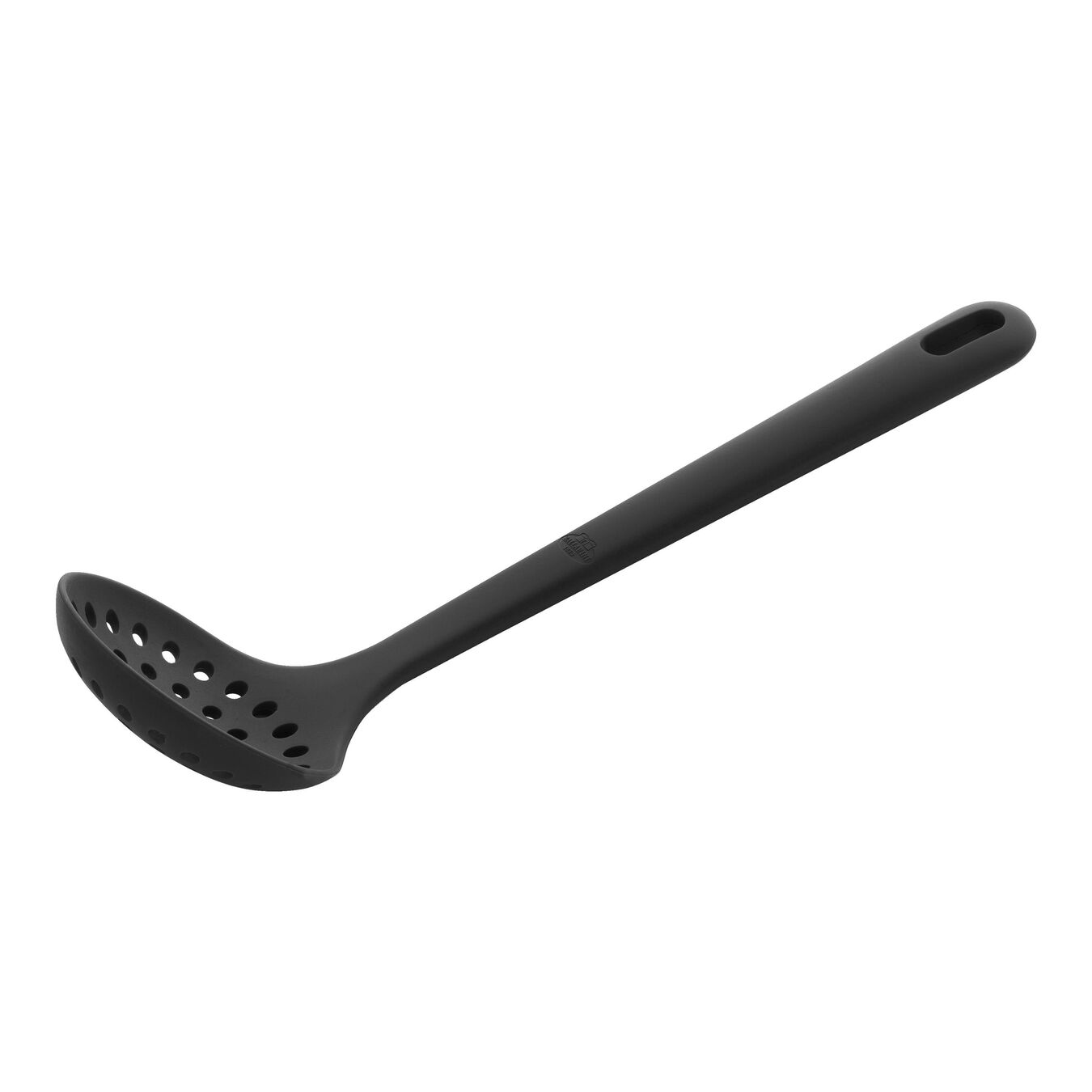 31 cm silicone Skimming ladle, black,,large 1