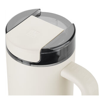 Thermo Straw Tumbler, 900 ml, paslanmaz &ccedil;elik, A&ccedil;ık Bej,,large 12