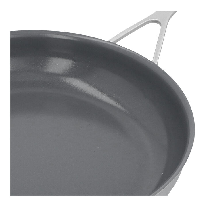 Industry 5, Stegepande 28 cm, 18/10 rustfrit stål, Sølv, large 4