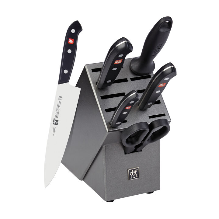 Tradition, 7 Piece, Knife block set, anthracite, large 1