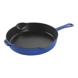 Staub Pans, 11-inch, Frying pan, metallic blue