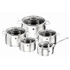 10 Piece Cookware Set With Bonus Cocotte and Steak Knives, small 1