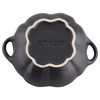 Ceramic Cocotte | Siyah | 12 cm | 500 ml | Balkabağı,,large