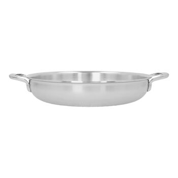 28 cm / 11 inch 18/10 Stainless Steel Frying pan with 2 handles,,large 1