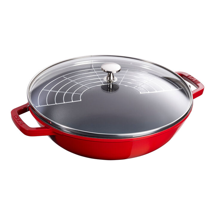 Cast Iron, 12-inch, Perfect Pan, Cherry, large 1