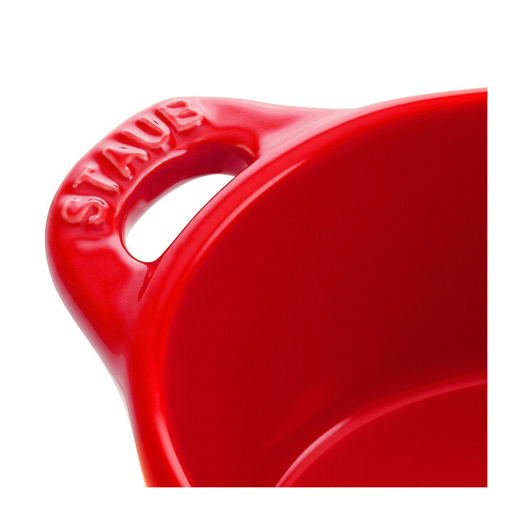 Ceramique, Minigryta 10 cm, Rund, Körsbär, Ceramic, large 4