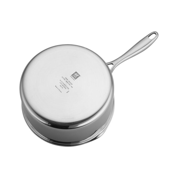 Clad CFX, 3 qt, Non-stick, Stainless Steel Ceramic Saucepan , large 3
