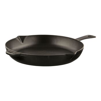 12-inch, Fry Pan, black matte,,large 1
