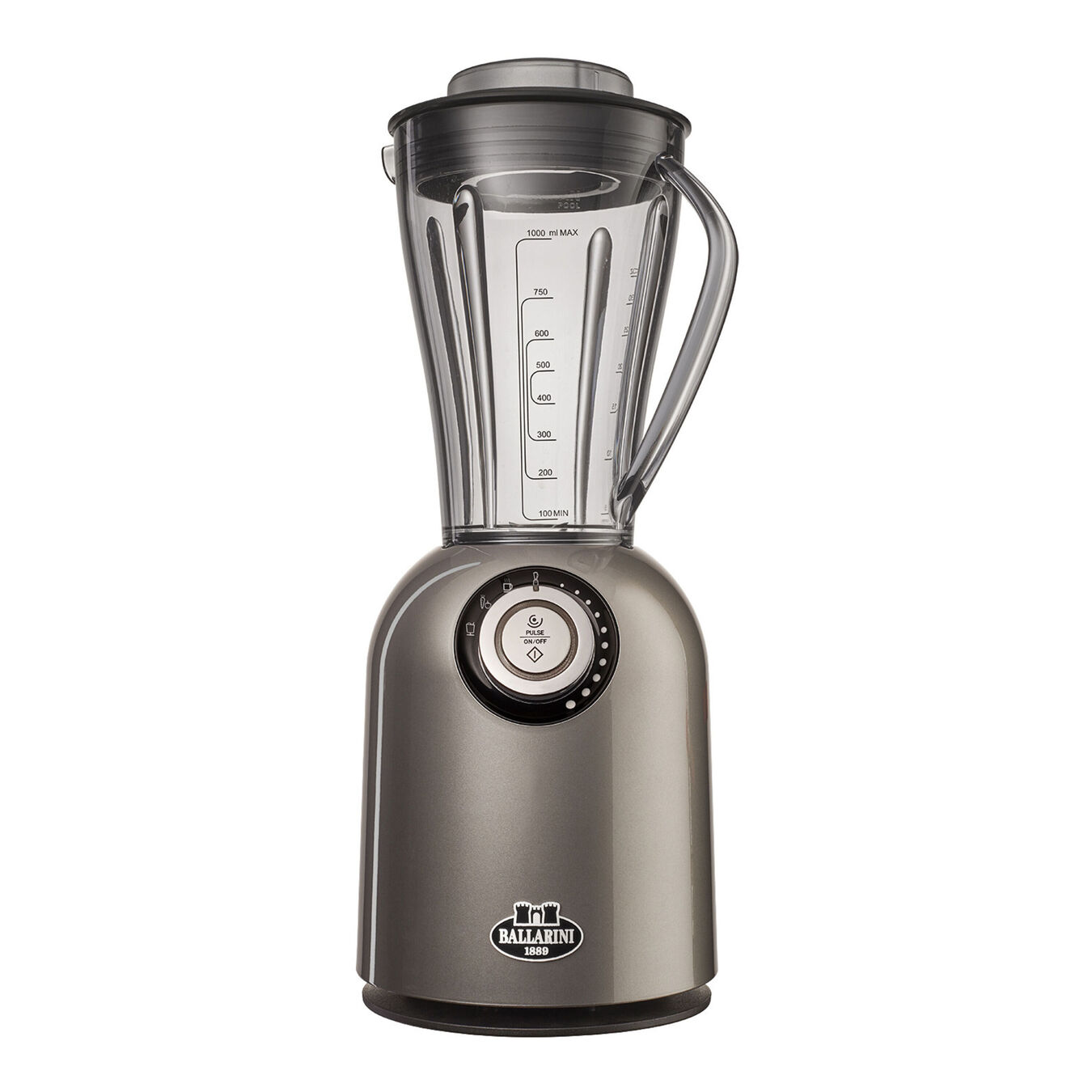 BALLARINI Tesoro Countertop Blender Metallic Grey Official ZWILLING
