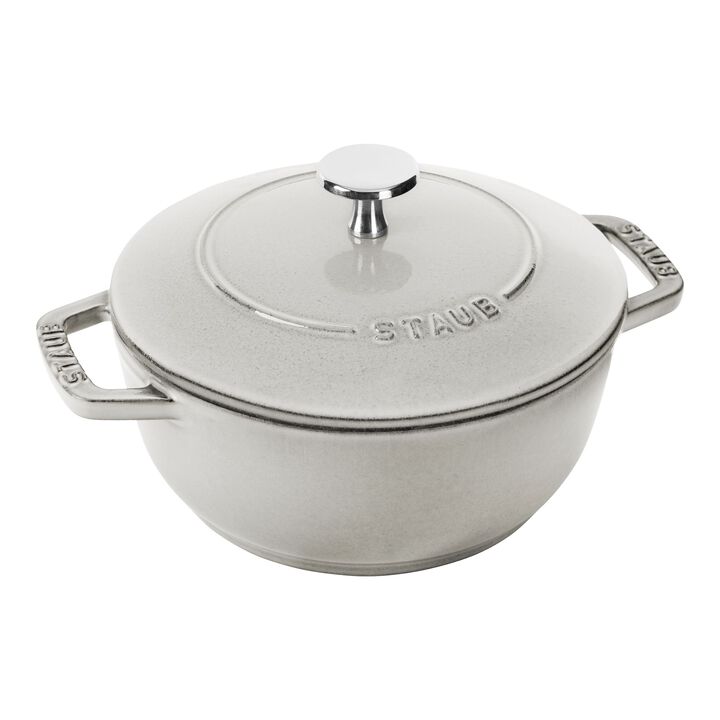 鋳物ホーロー鍋, Wa-NABE・フレンチオーブン 16 cm, 鋳鉄, large 1