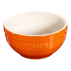 Staub Ceramique, Cuenco 12 cm, Cerámica, Naranja