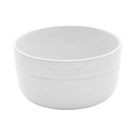 Staub Dining Line, 4-pc, cereal bowl set, white
