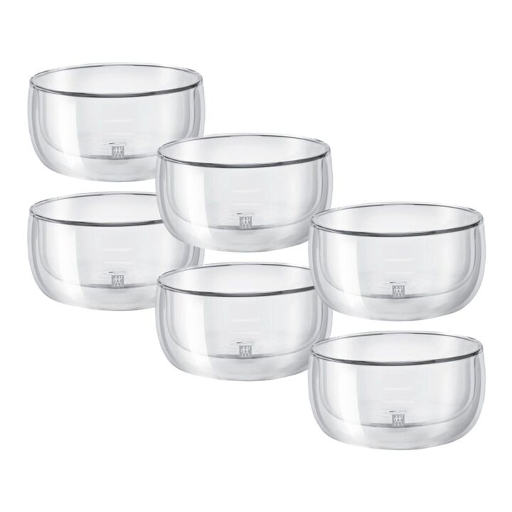 SORRENTO, Dubbelwandig Dessertglazenset, 6-delig, large 1