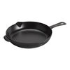 Pans, Padella - 26 cm, ghisa, Nero opaco, small 1
