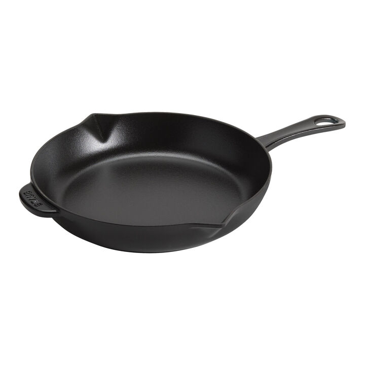 Pander, Stegepande 26 cm, Støbejern, Sort, large 1