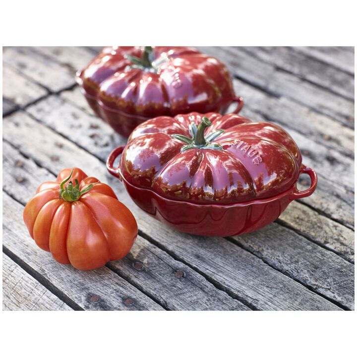 Ceramique, 16 cm tomato ceramic Cocotte cherry, large 4