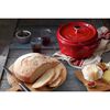 Cast Iron - Round Cocottes, 4 qt, Round, Cocotte, Cherry, small 4