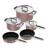 Pure, 8-pc Stainless Steel Cookware Set, Rose, small 1