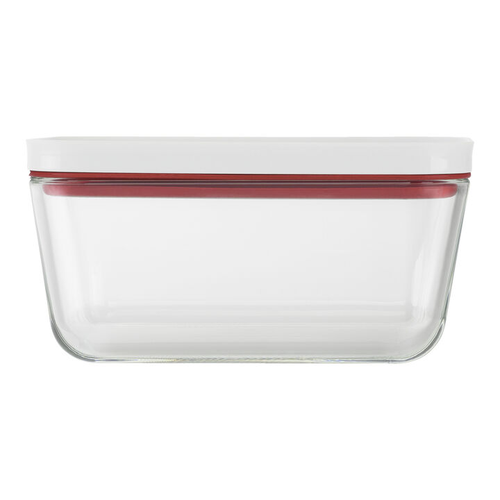 Fresh & Save, Contenitore sottovuoto M, vetro, rosso, large 3