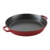 15.75 inch, Double Handle Fry Pan, cherry,,large