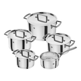 ZWILLING Bellasera, Pots and pans set 5-pcs, 18/10 Stainless Steel