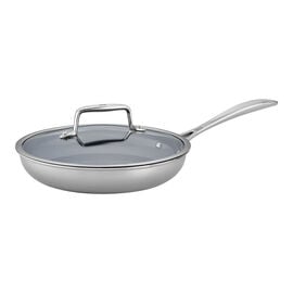 ZWILLING Clad CFX, 2-pc, stainless steel, Ceramic, Non-stick, Fry Pan with Lid Set 