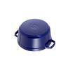 La Cocotte, 6.75 l cast iron round Cocotte, dark-blue, small 4