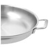 Multifunction 7, 32 cm / 12.5 inch 18/10 Stainless Steel Frying pan with 2 handles, small 5