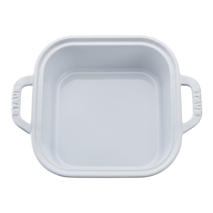 Ceramique, Mixed Baking Dish Set White 4 Piece, large 4