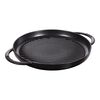 Grill Pans, 30 cm round Cast iron Pure Grill black, small 1