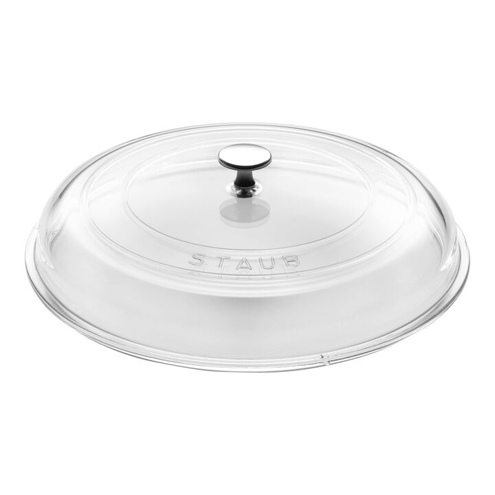 Cast Iron - Accessories, 12-inch Glass Domed Lid, large 1