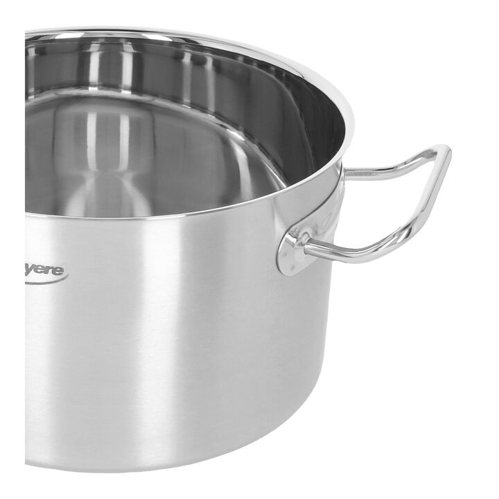 Commercial 3, Kookpot met deksel 24 cm / 6 l, large 4