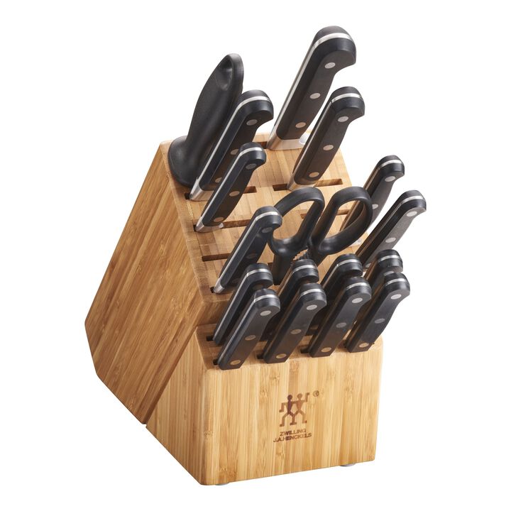 Professional S, 18-pc, Knife block set, natural, large 1