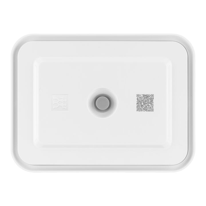 Fresh & Save, Boîte pour réfrigérateur sous vide, Plastique, semi transparent-Gris, large 2