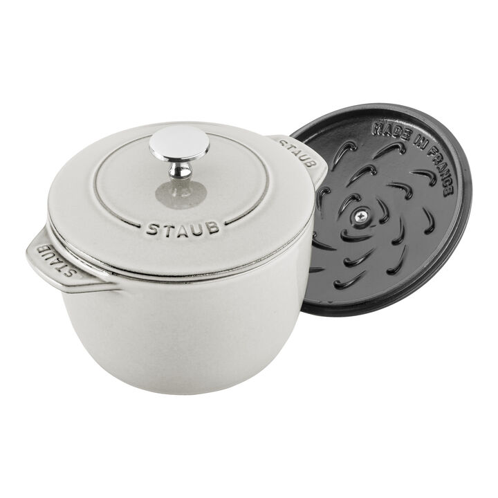 鋳物ホーロー鍋, ラ・ココット de GOHAN 16 cm, ラウンド, カンパーニュ, 鋳鉄, large 2