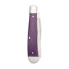 Outdoor, 3.5-inch, Trapper Folding Pocket Knife, Purple, small 6